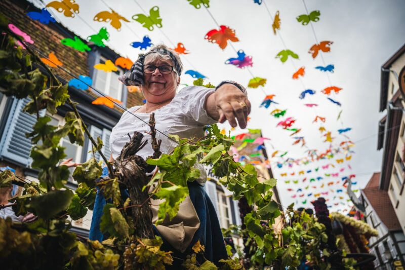 Char pendant le défilé